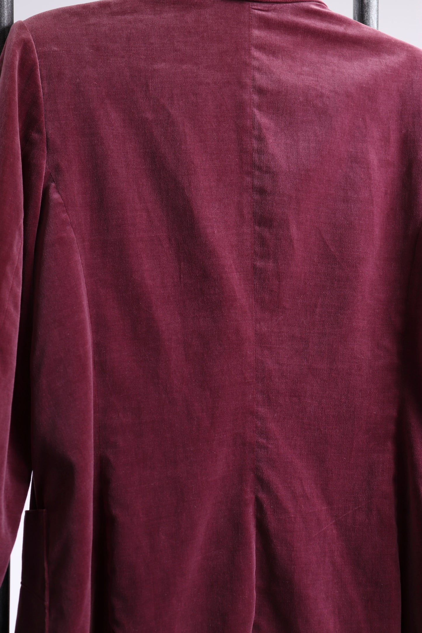80's Garnet Velveteen Blazer M/L
