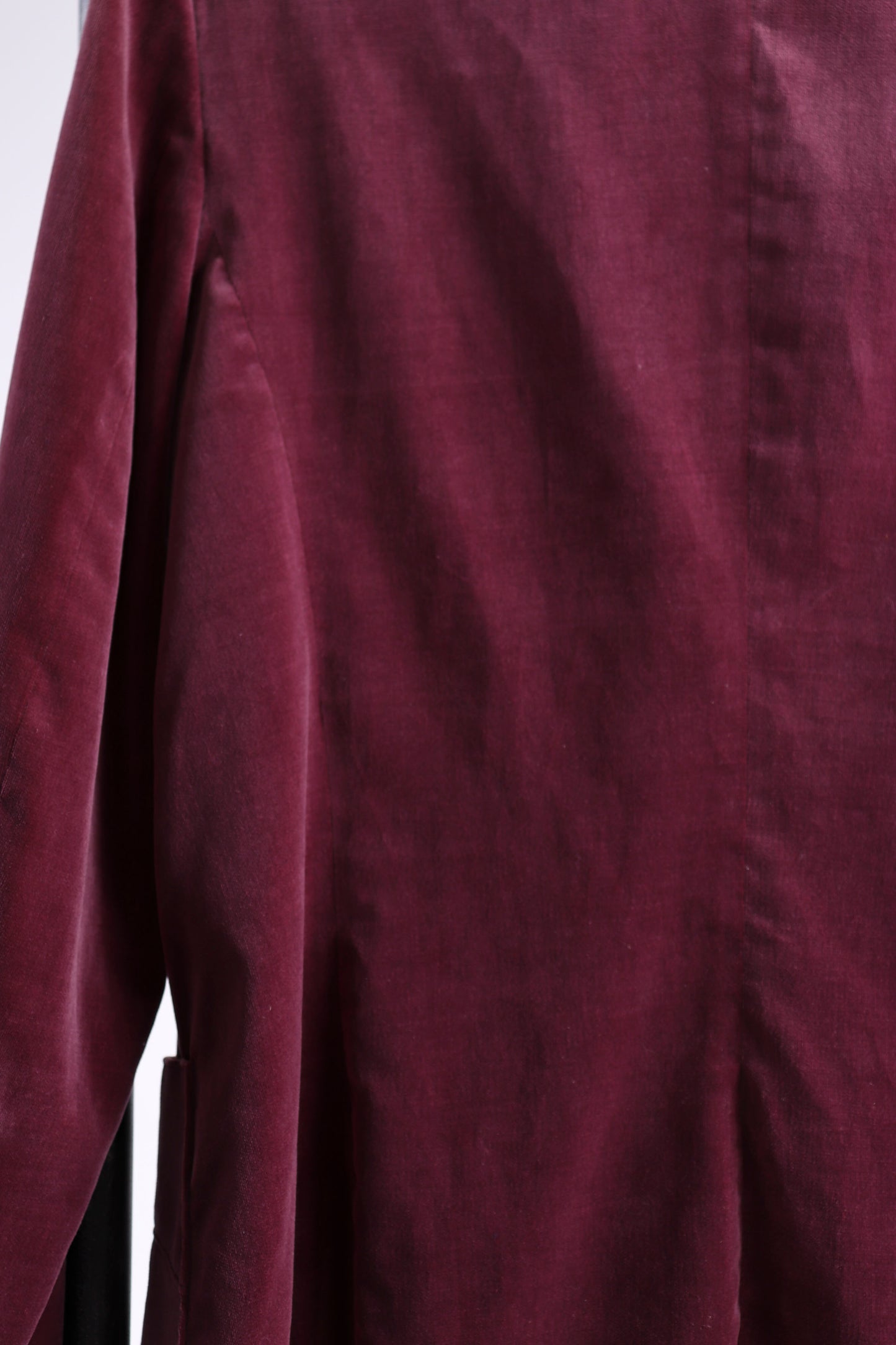 80's Garnet Velveteen Blazer M/L