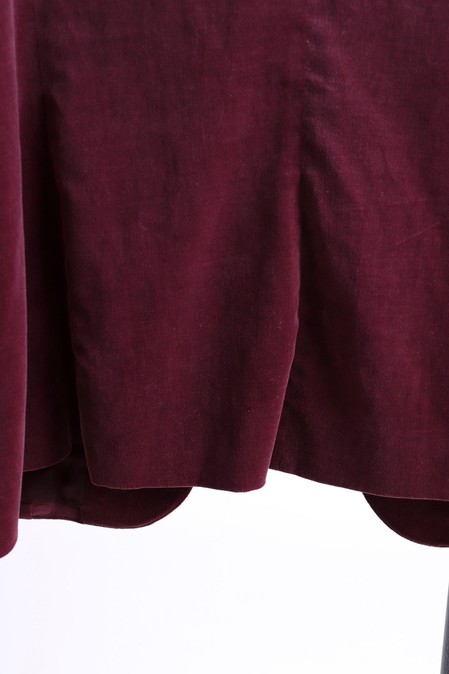 80's Garnet Velveteen Blazer M/L