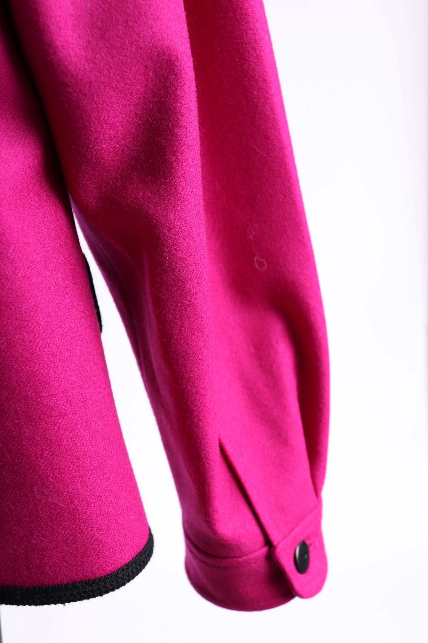 80's Jaeger Fuchsia Wool Blazer M/L