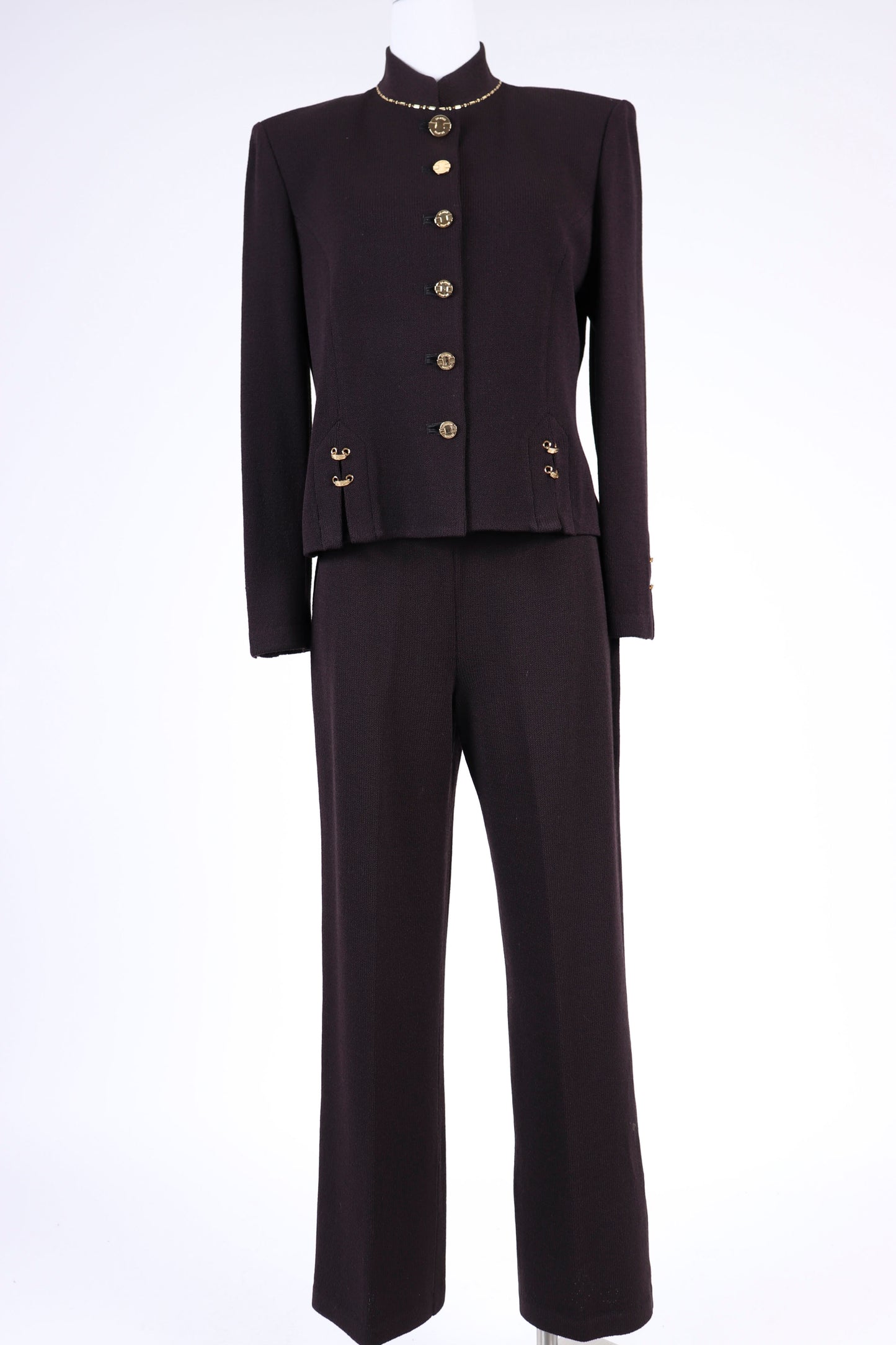 90's St. John Brown Pantsuit S/M