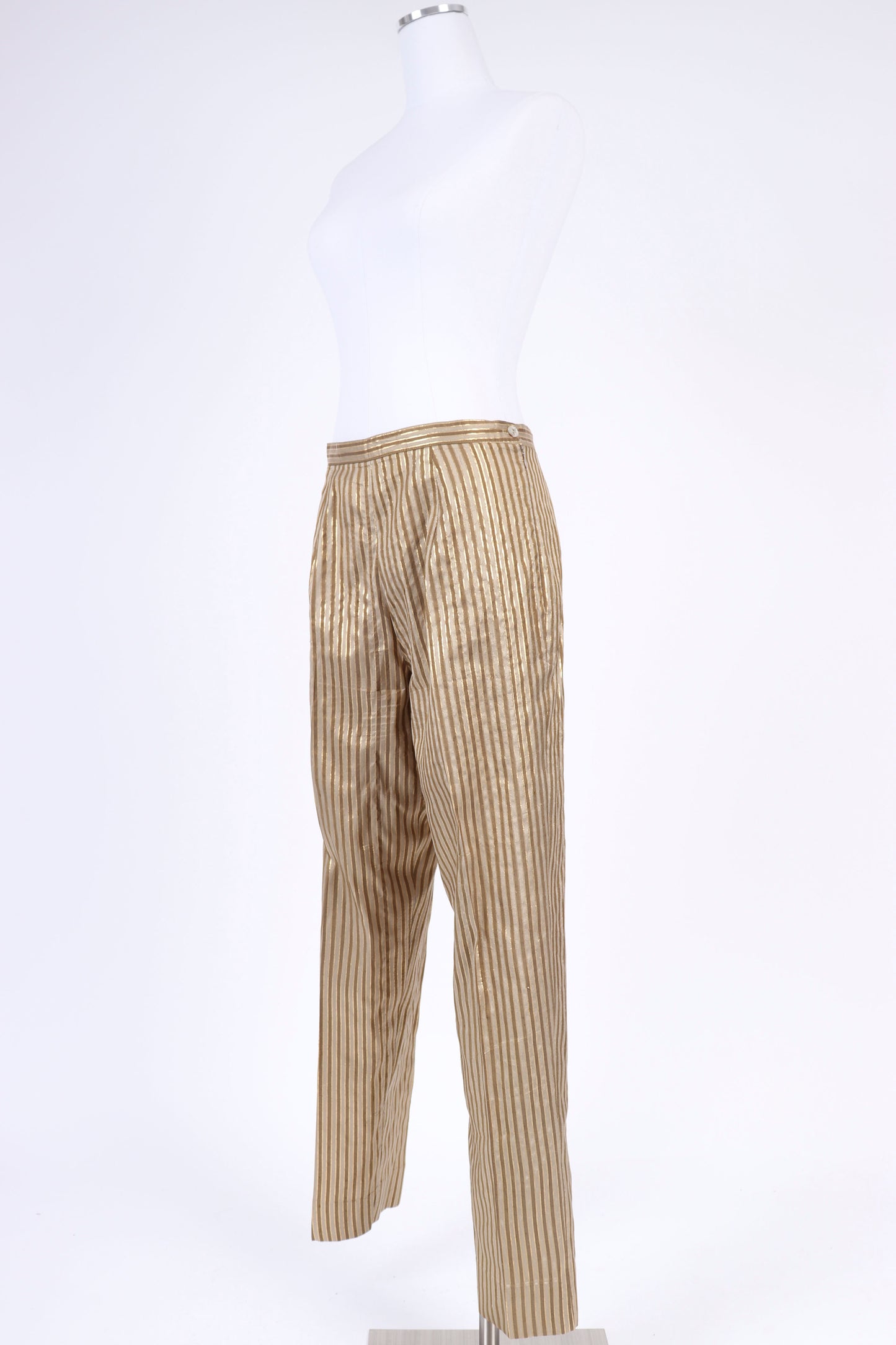 90's Asian Silk Pantsuit M