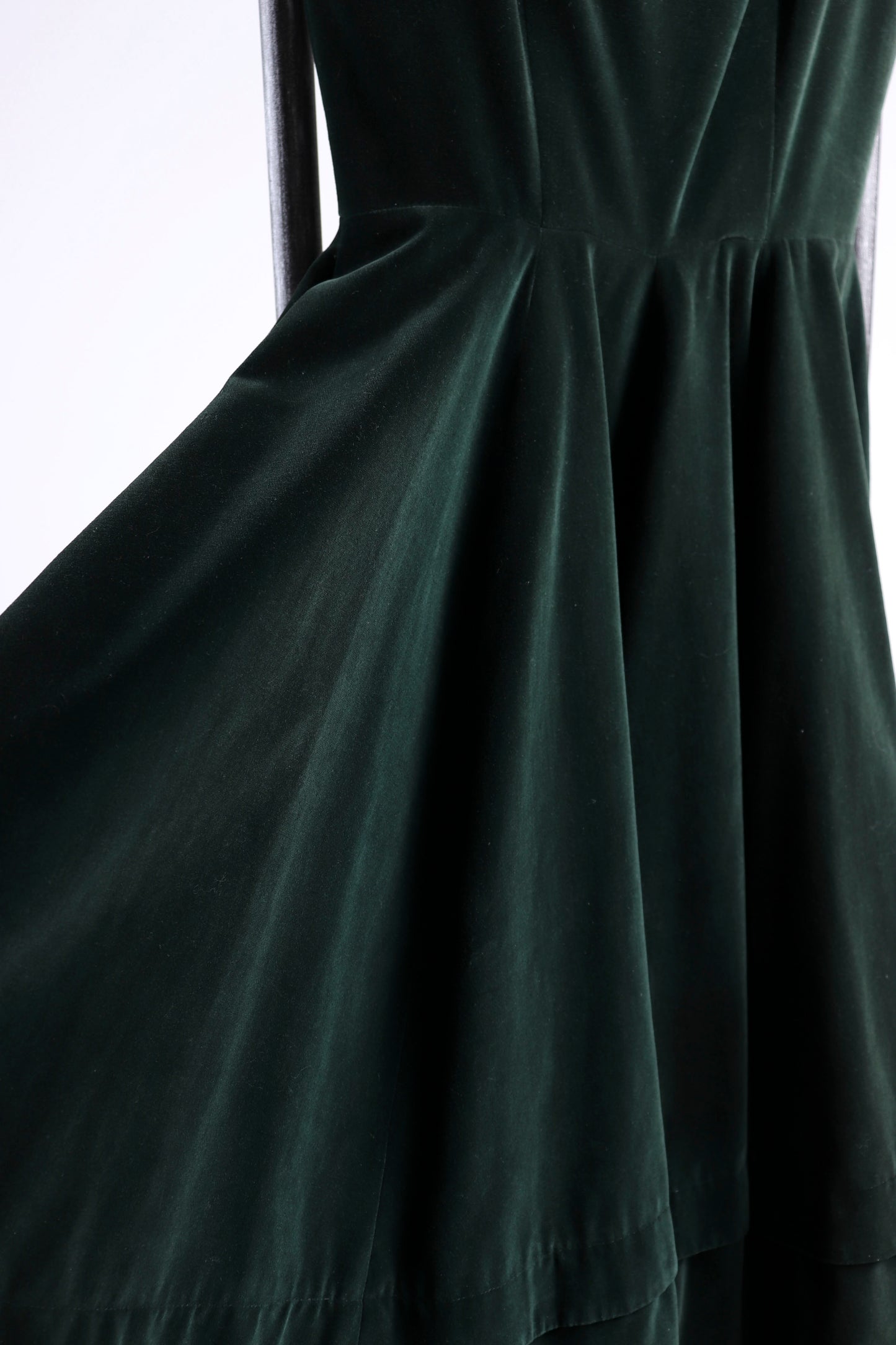 50's Green Velvet Dress XS/S