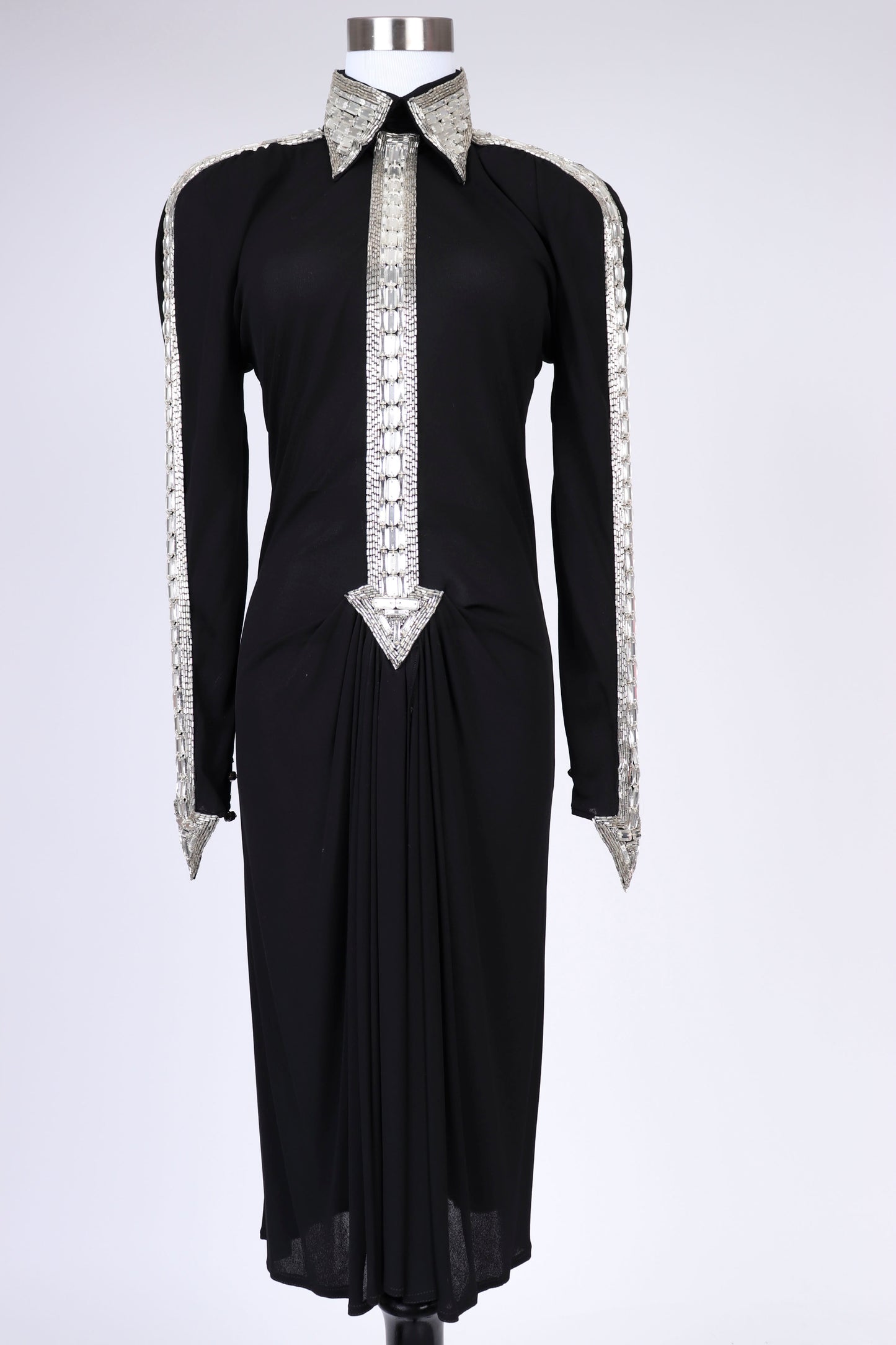80's Chloe Diamante Arrow Dress XS/S