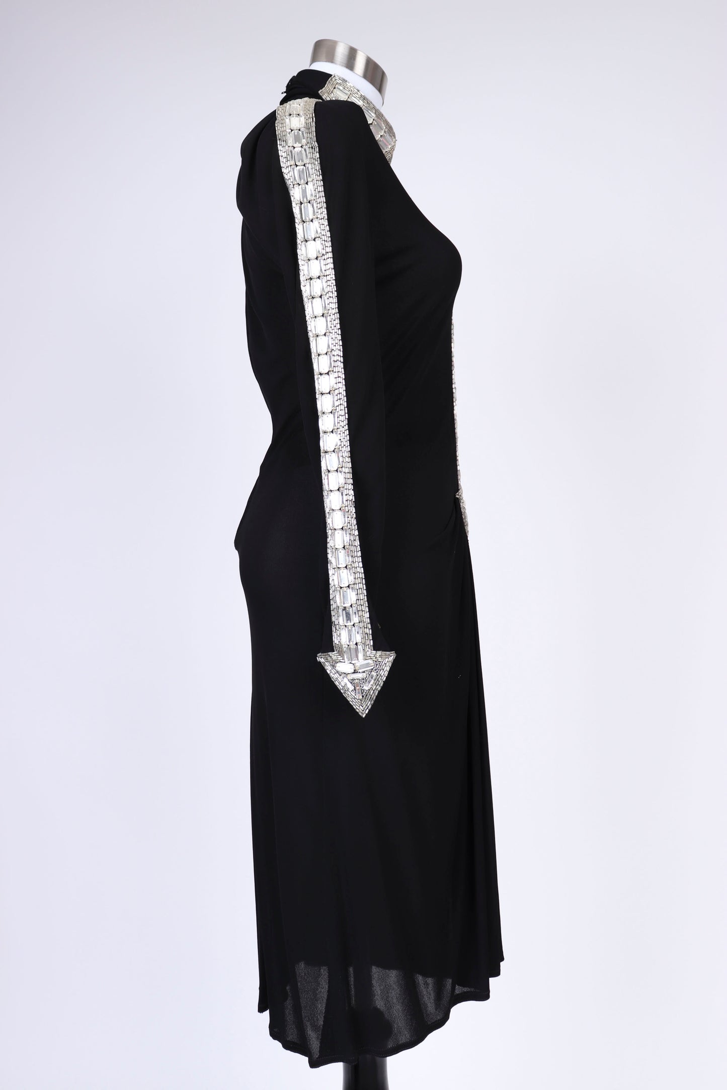 80's Chloe Diamante Arrow Dress XS/S