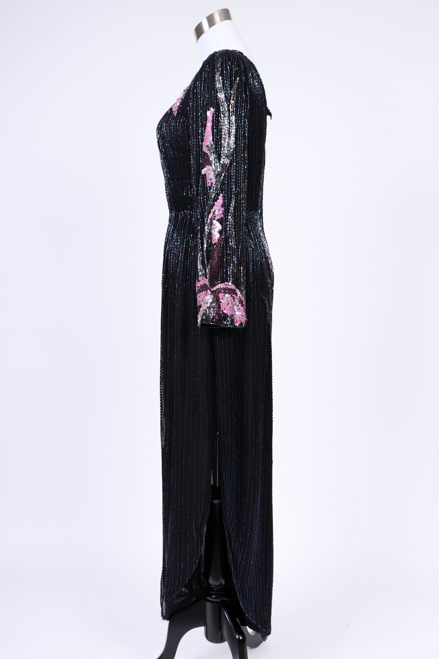 80's Bob Mackie Beaded Gown M