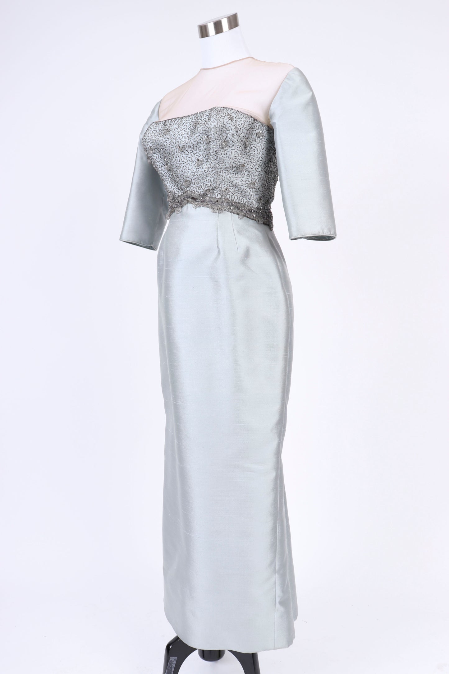 60's Silk Dupioni Dress XS/S