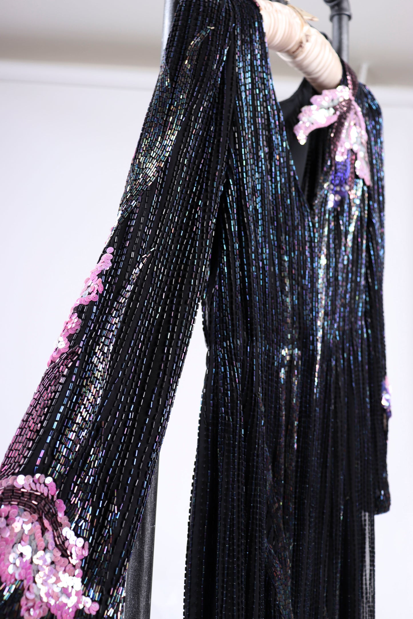 80's Bob Mackie Beaded Gown M