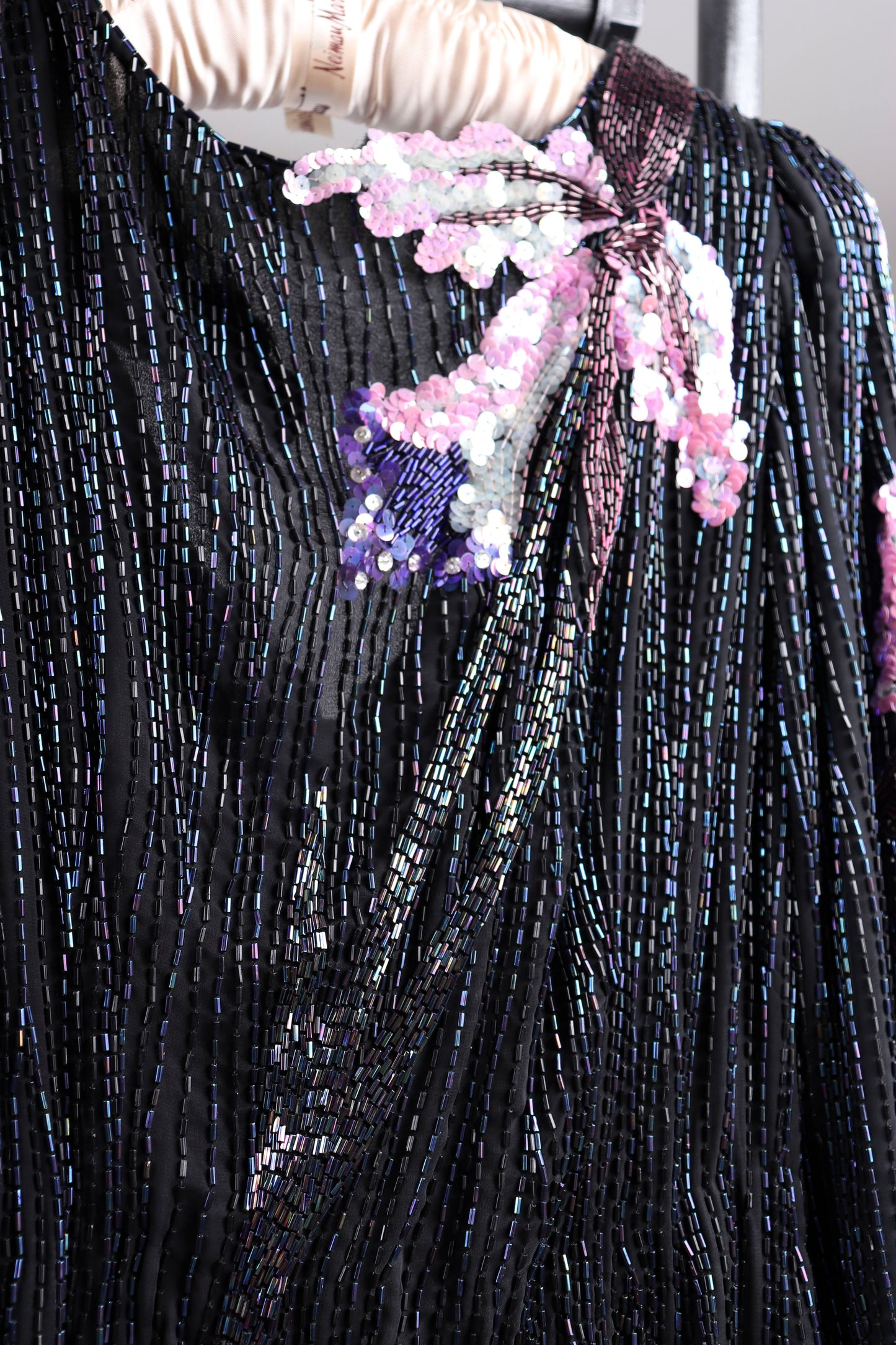 80's Bob Mackie Beaded Gown M