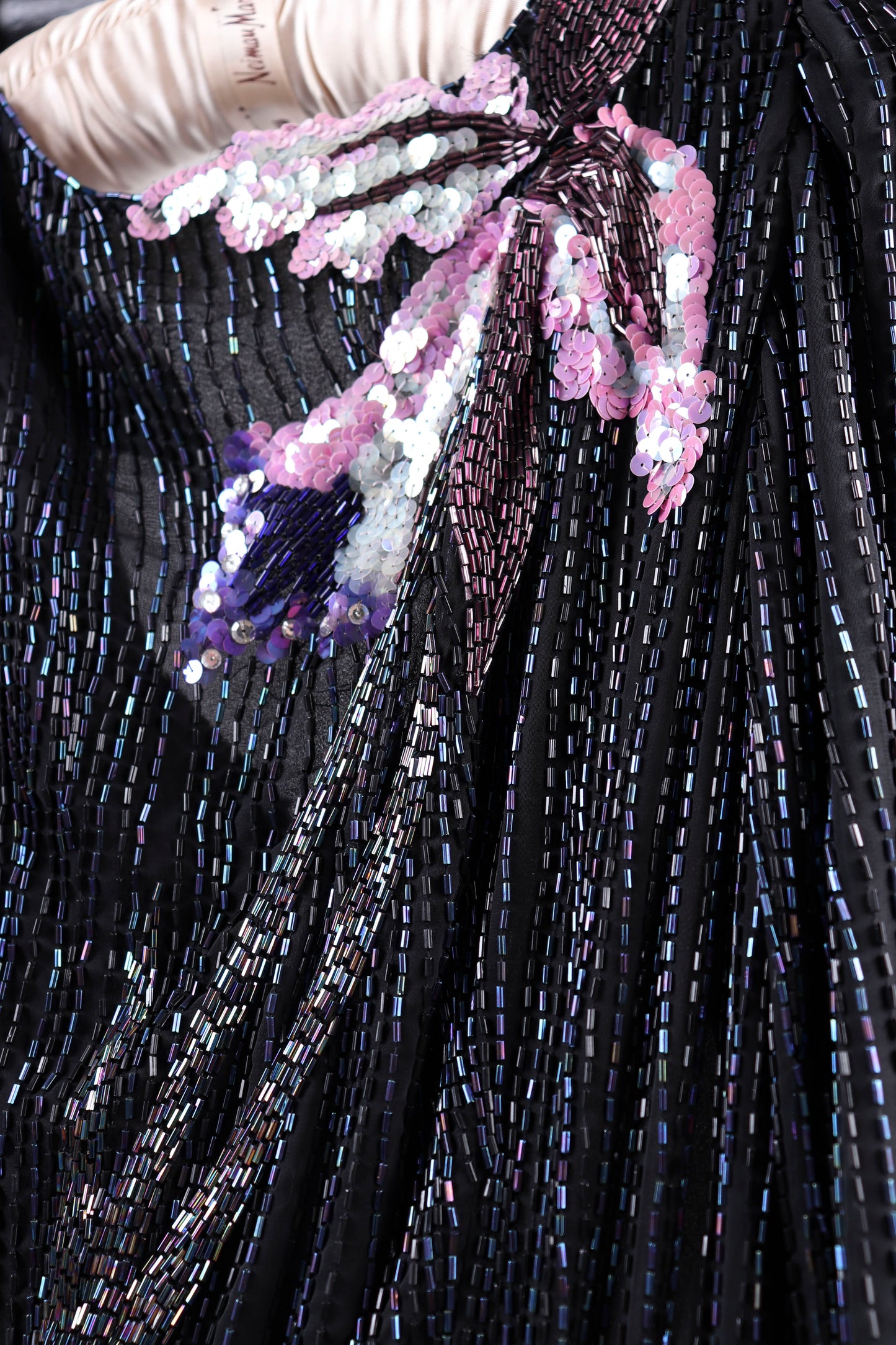 80's Bob Mackie Beaded Gown M