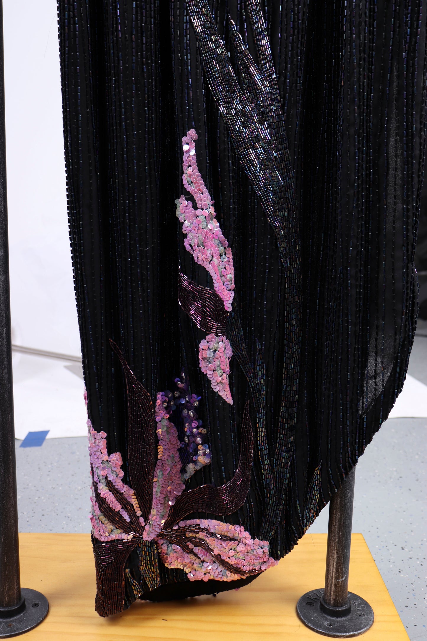 80's Bob Mackie Beaded Gown M