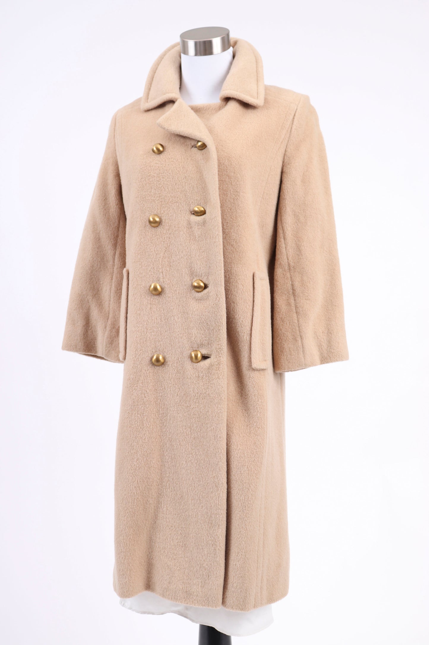 60's Faux Camel Hair Coat