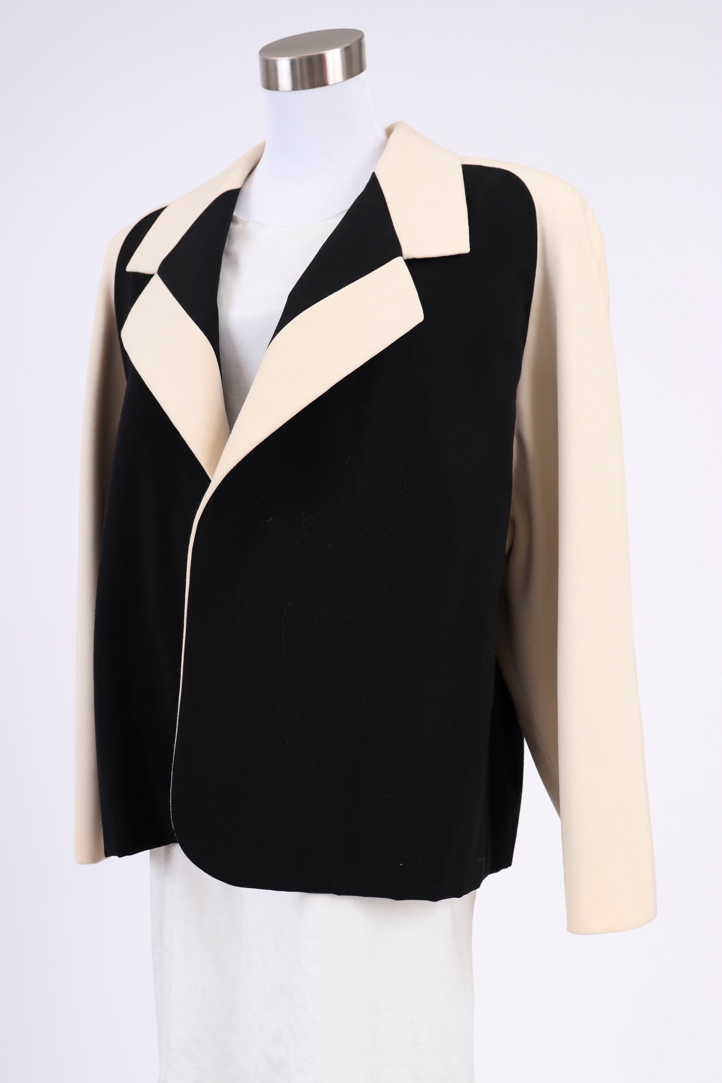 80's Galanos Fine Wool Jacket L/XL