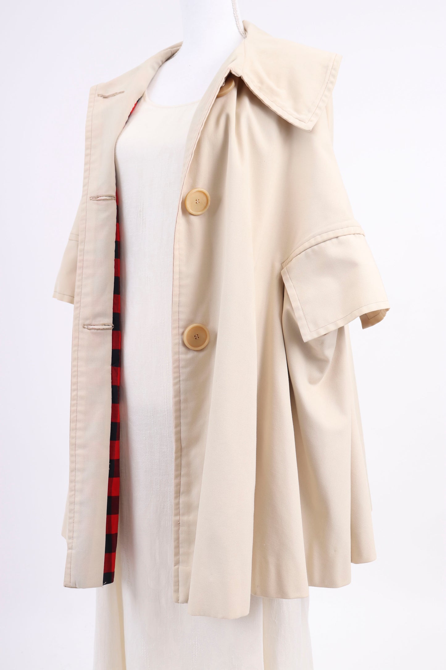 60's Custom Trench Coat OS