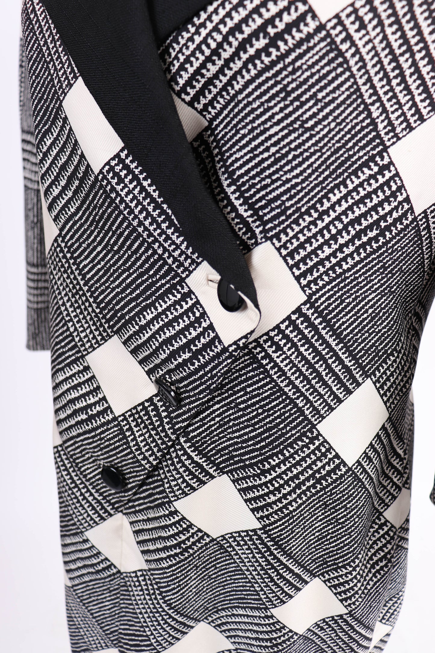 80's Galanos Black and White Dress XS/S