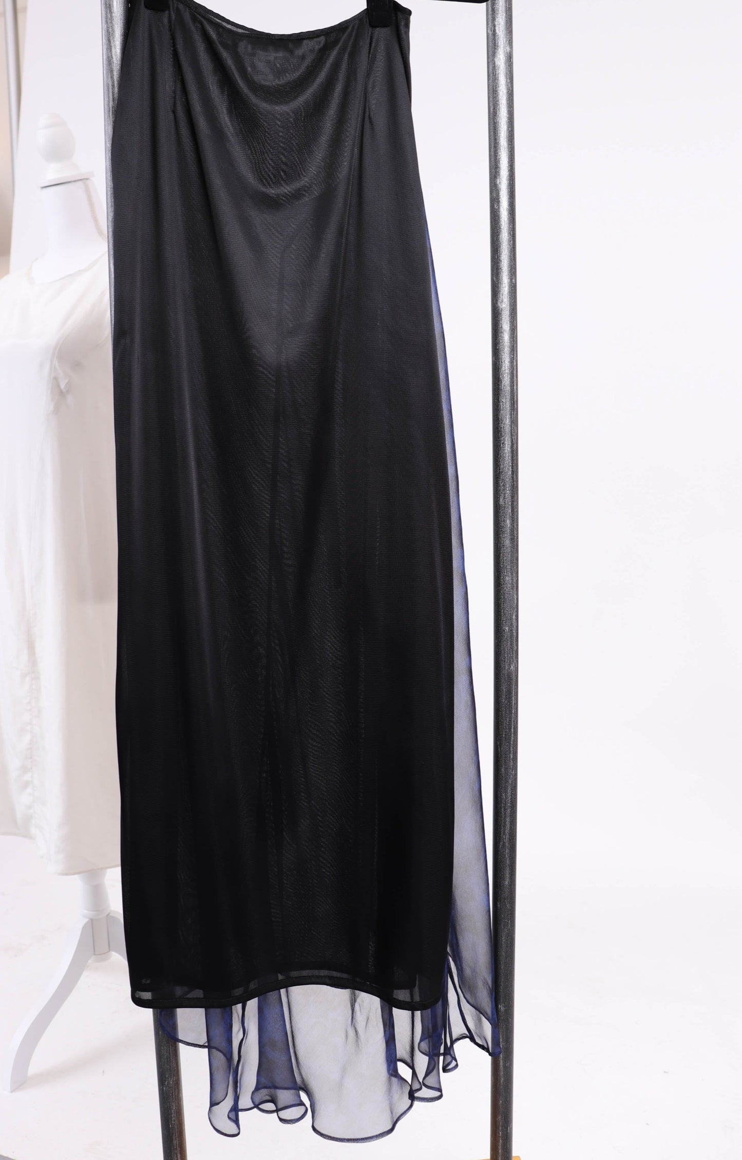 90's Alberta Ferretti Silk Skirt S