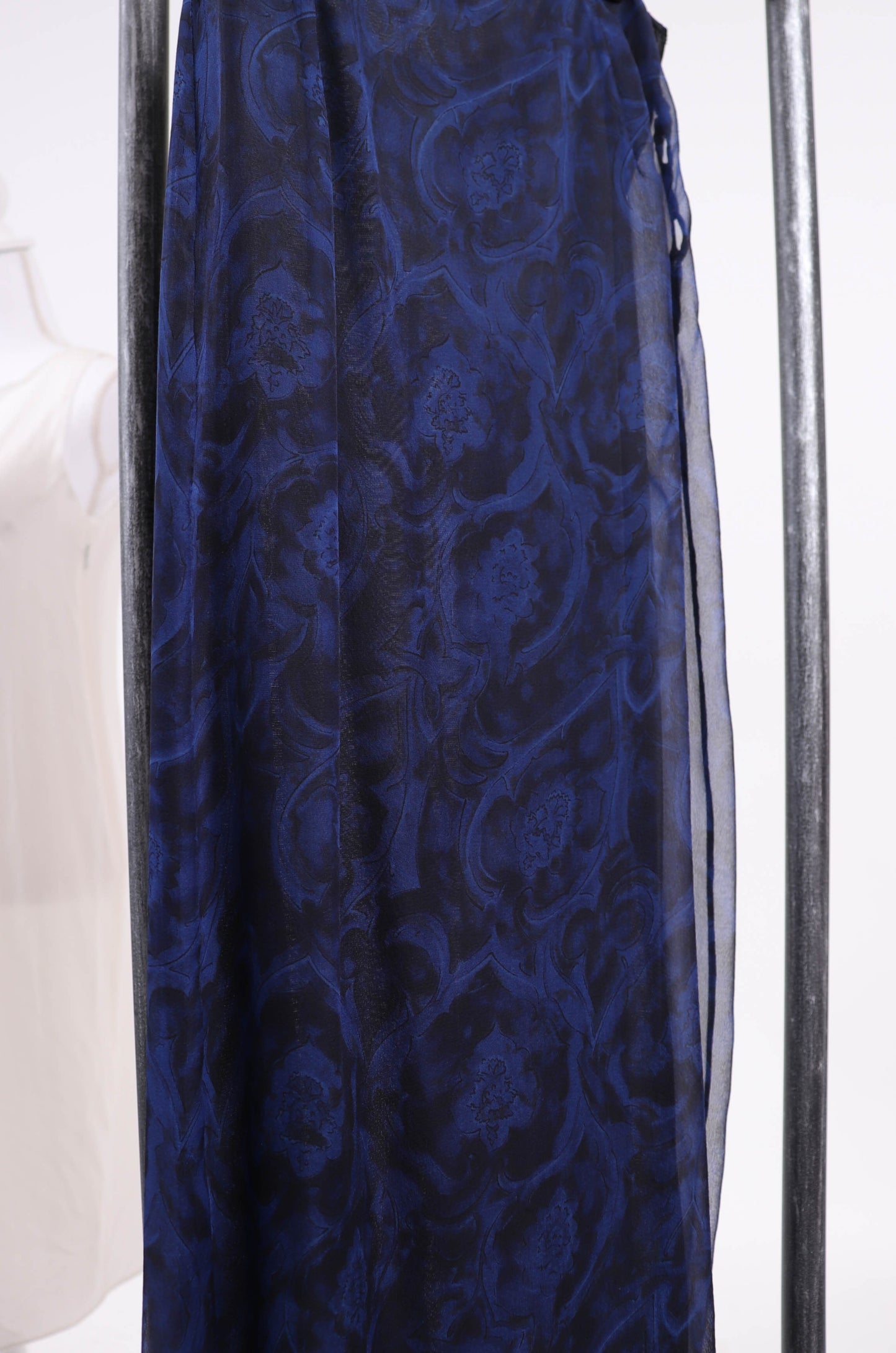 90's Alberta Ferretti Silk Skirt S