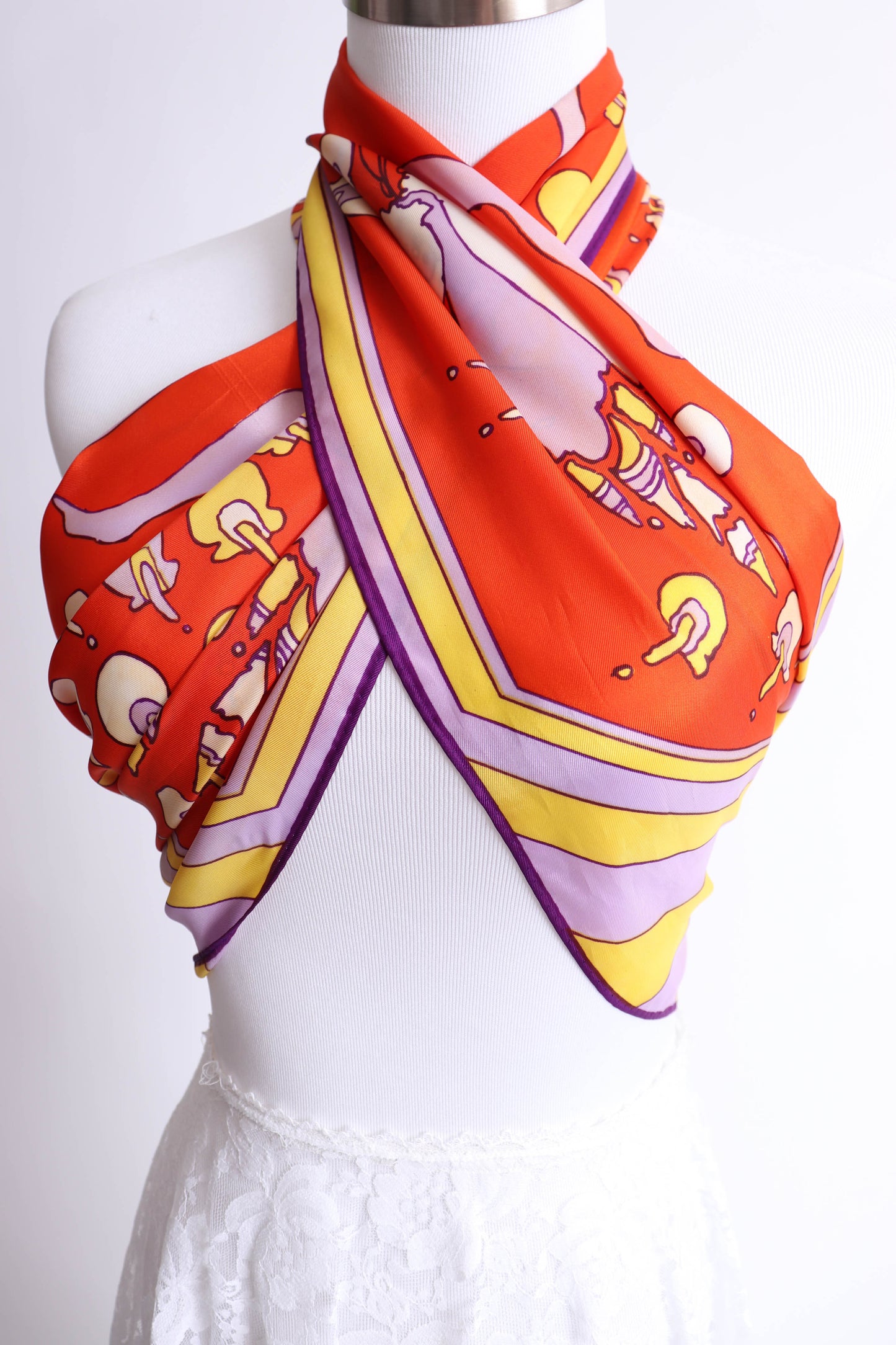 60's Peter Max Scarf