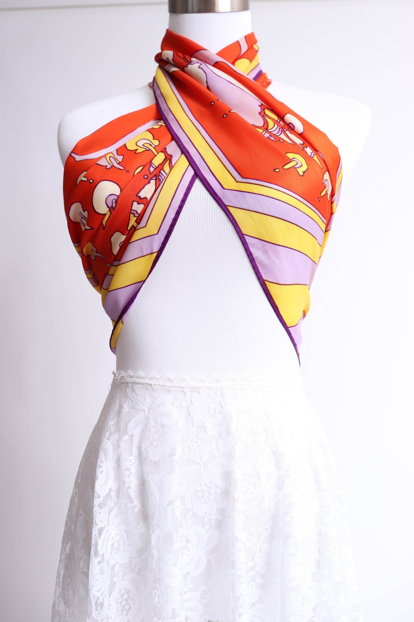 60's Peter Max Scarf