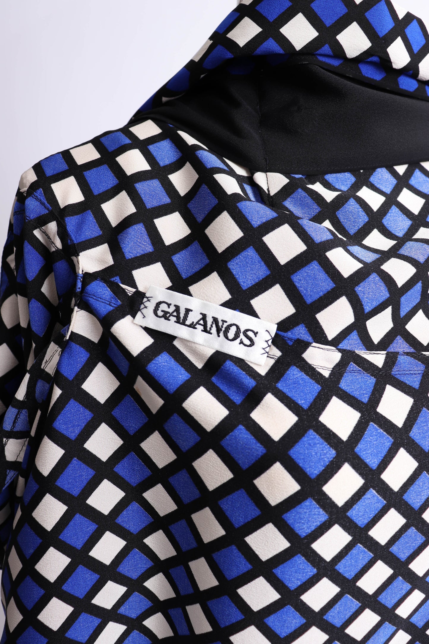 80's Galanos Silk Jacket L/XL