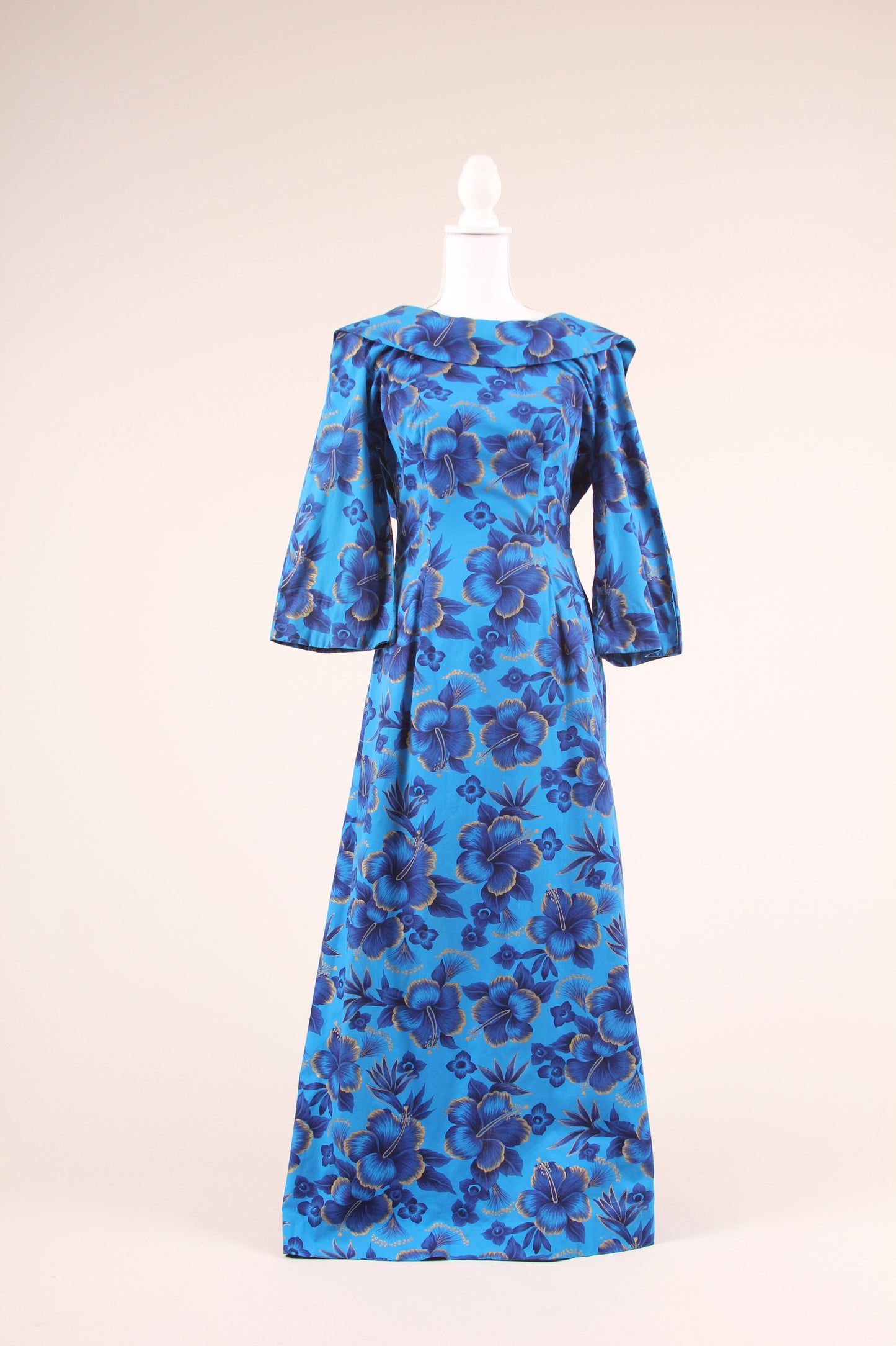 70's Hawaiian Print Dress XS/S
