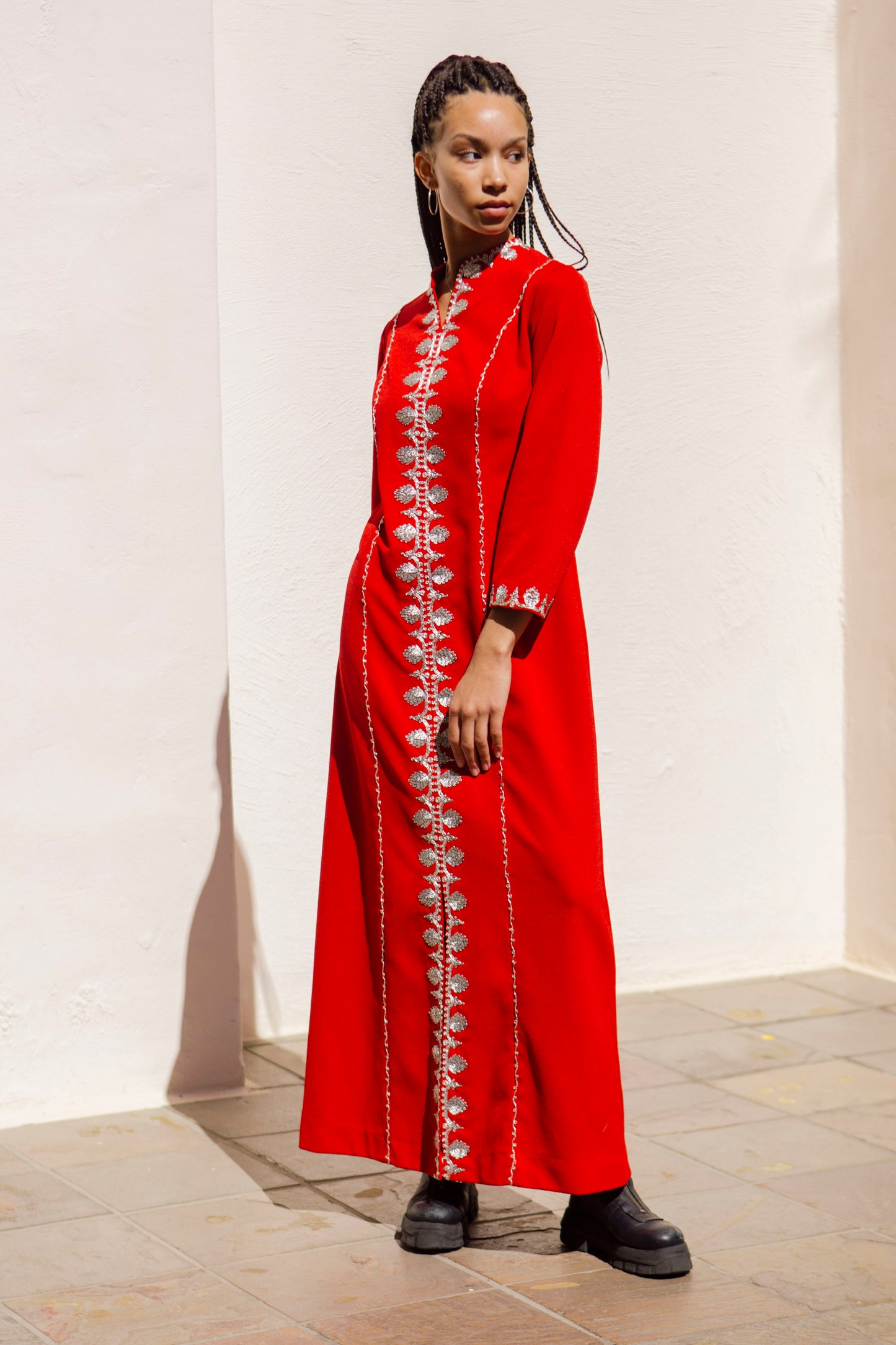 60's Moroccan Style Dress M/L